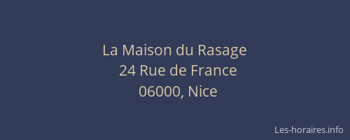 La Maison du Rasage