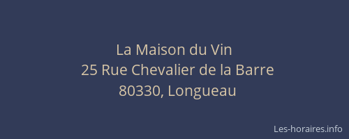 La Maison du Vin