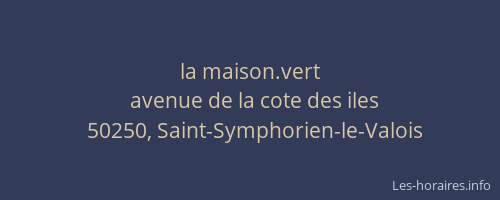 la maison.vert