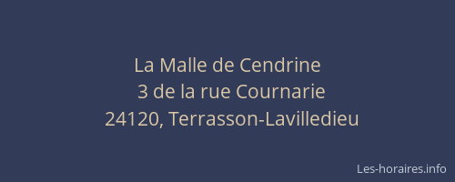 La Malle de Cendrine