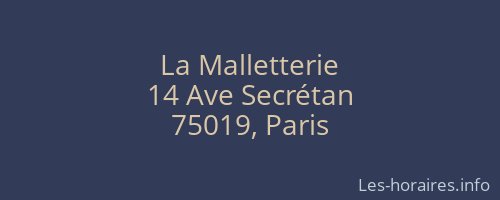 La Malletterie