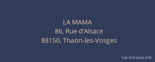 LA MAMA