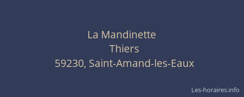 La Mandinette