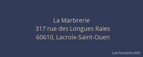 La Marbrerie