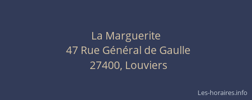 La Marguerite