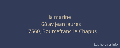 la marine