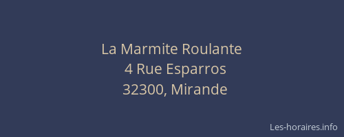 La Marmite Roulante