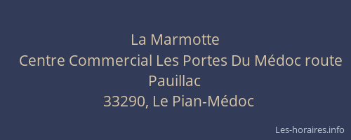 La Marmotte