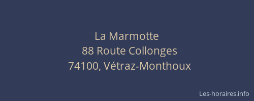 La Marmotte