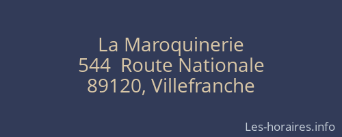 La Maroquinerie
