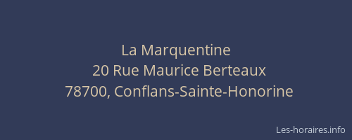 La Marquentine