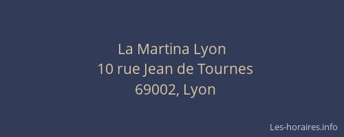 La Martina Lyon