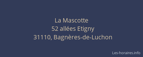 La Mascotte