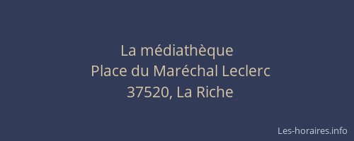 La m&eacute;diath&egrave;que