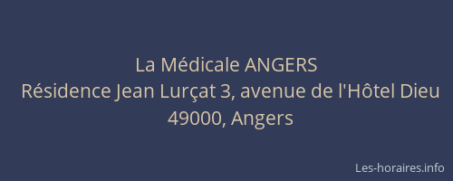 La Médicale ANGERS