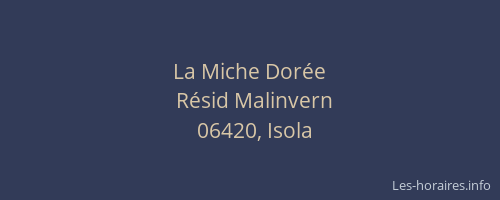 La Miche Dorée