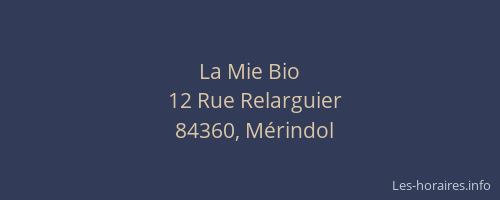 La Mie Bio