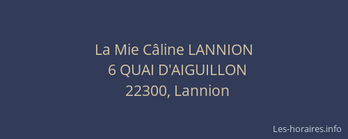 La Mie Câline LANNION
