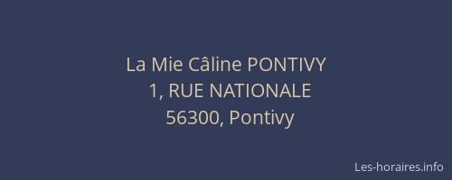 La Mie Câline PONTIVY