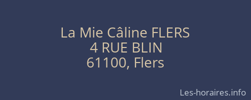 La Mie Câline FLERS