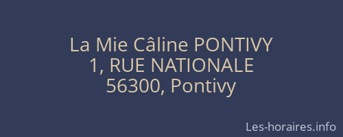 La Mie Câline PONTIVY