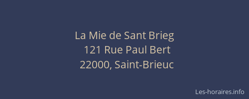 La Mie de Sant Brieg