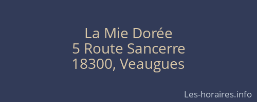 La Mie Dorée