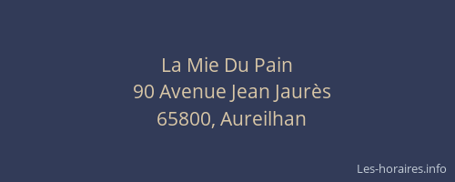 La Mie Du Pain