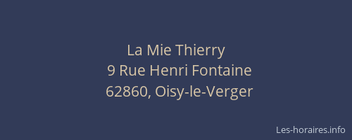 La Mie Thierry