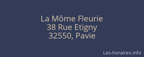 La Môme Fleurie