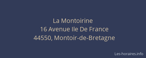 La Montoirine