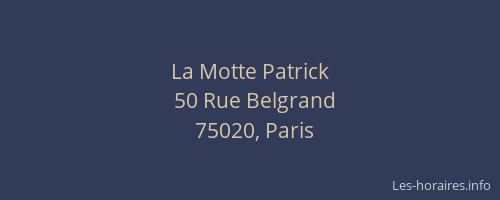 La Motte Patrick