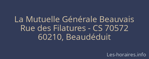 La Mutuelle Générale Beauvais