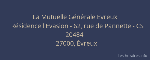 La Mutuelle Générale Evreux