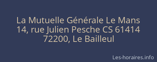 La Mutuelle Générale Le Mans