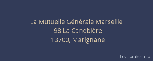 La Mutuelle Générale Marseille