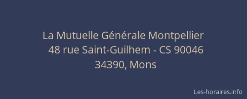 La Mutuelle Générale Montpellier