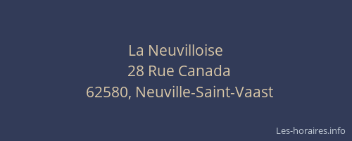 La Neuvilloise