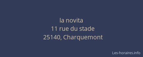 la novita