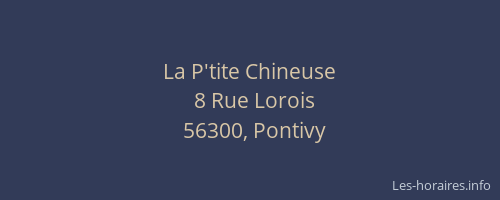 La P'tite Chineuse