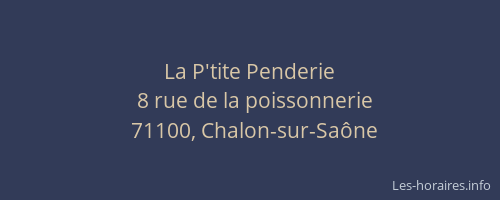 La P'tite Penderie