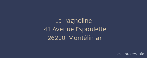 La Pagnoline