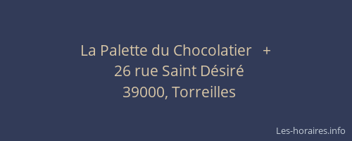 La Palette du Chocolatier   +