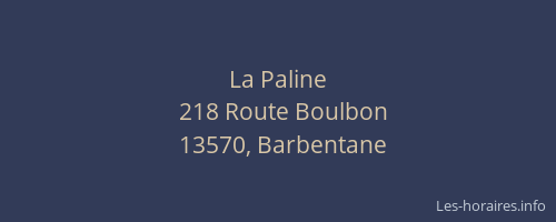 La Paline