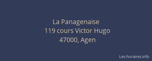 La Panagenaise