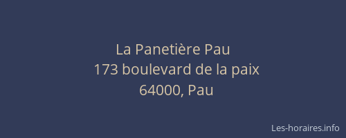 La Panetière Pau