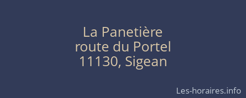 La Panetière