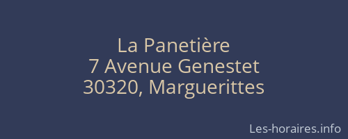 La Panetière