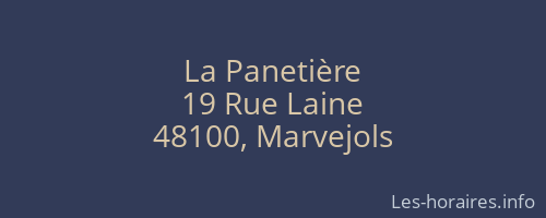 La Panetière
