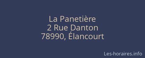 La Panetière